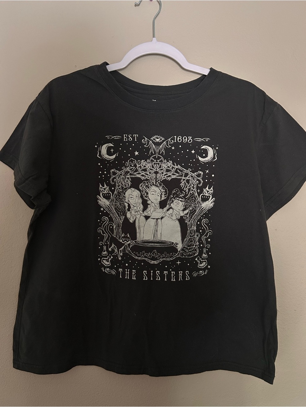 Black 'The Sisters' Graphic Tee Shirt